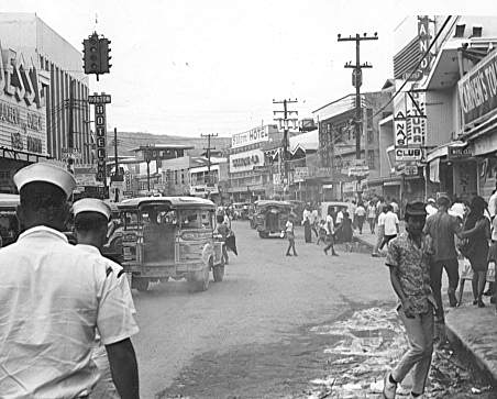 The streets of Olongapo